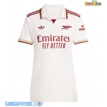 Camisa de time de futebol Arsenal Gabriel Martinelli #11 Replicas 3º Equipamento Feminina 2025-26 Manga Curta